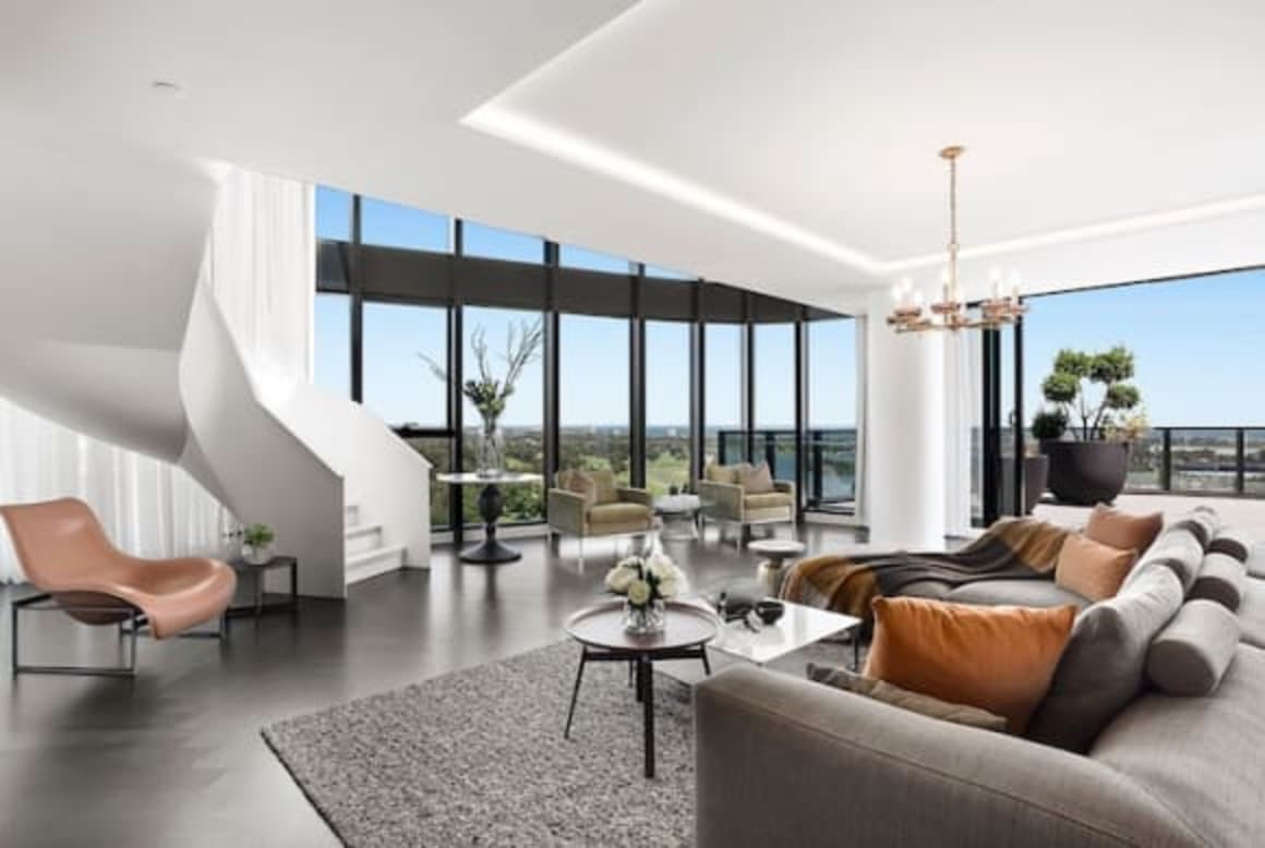 Brand new Albert Place, South Melbourne penthouse listed